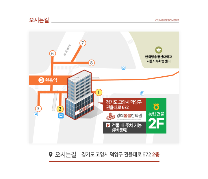 오시는길